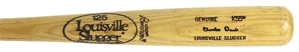 1981-82 Charles "Chili" Davis San Francisco Giants Louisville Slugger Professional Model Game Used Bat (MEARS A9) Rookie Era