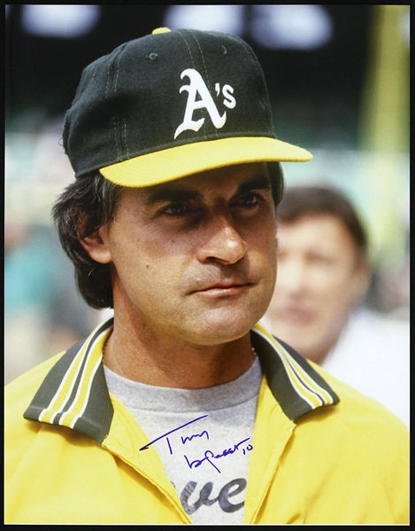 1986-1995 Tony La Russa Oakland As Signed 11"x 14" Photo (JSA)