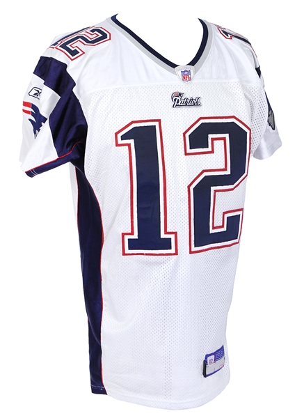 2004 Tom Brady New England Patriots Road Jersey (MEARS A5)