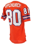 1978-81 Rick Upchurch Denver Broncos Game Worn Home Jersey (MEARS LOA)