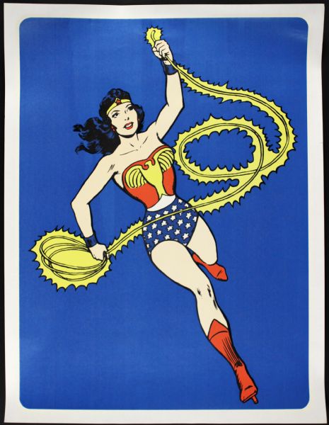 1970s Superwoman 19"x25" Promotional Poster 