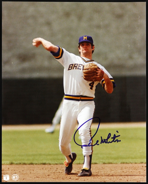 1978-1992 Paul Molitor Milwaukee Brewers Signed 8"x 10" Photo (JSA)