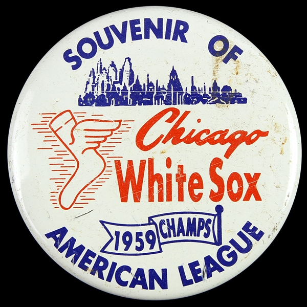 1959 Chicago White Sox American League Champs 2 1/4" Pinback Button