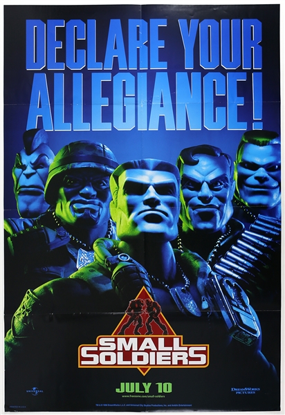 1998 Small Soldiers 27"x 40" Film Poster 
