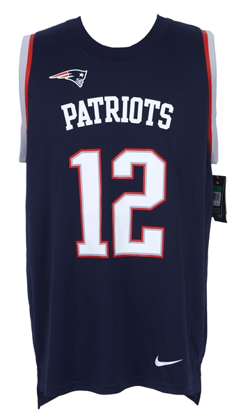 2015 Tom Brady New England Patriots Basketball Jersey