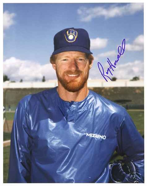 1981-1984 Roy Howell Milwaukee Brewers Signed 11"x 14" Photo (JSA)