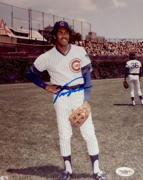1966-73 Fergie Jenkins Chicago Cubs Autographed 8x10 Color Photo *JSA*
