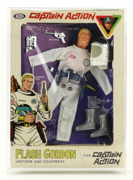 1966 Ideal Captain Action Flash Gordon Action Figure (MIB)