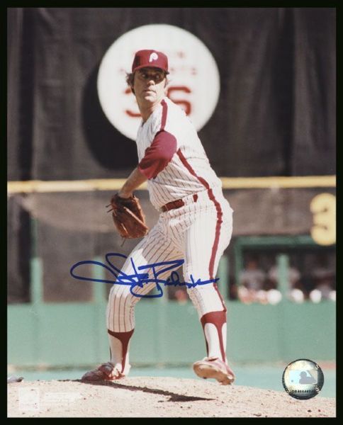 1982 Stan Bahnsen Philadelphia Phillies Autographed 8x10 color Photo JSA