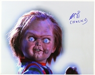 1988 Brad Dourif Child’s Play (close-up of Chucky) Signed LE 16x20 Color Photo (JSA)