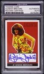 1979 Aleshia Brevard Giganta “Legend of the Superheroes” Signed LE Trading Card (PSA/DNA Slabbed)