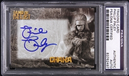 1974-1977 Land of the Lost Phillip Paley Signed LE Trading Card (PSA/DNA Slabbed)