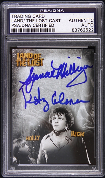 1974-1977 Land of the Lost Milligan/Coleman Signed LE Trading Card (PSA/DNA Slabbed)
