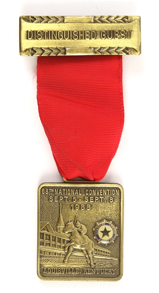1988 68th National Convention Distinguished Guest 4 1/2" Pin 
