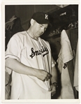 1940 Freddie Lindstrom Knoxville Smokies Original 7"x 9" Photo
