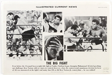 1976 Muhammad Ali vs Ken Norton "The Big Fight" 13"x 19" Poster 