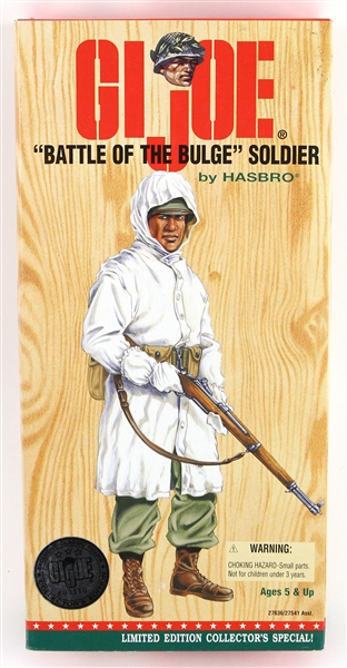 1996 G.I. Joe Hasbro Limited Edition Collectors Special "Battle of the Bulge" 12" Soldier  