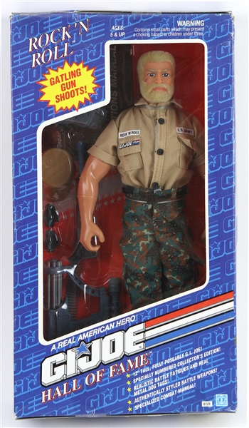 1992 G.I. Joe Rock n Roll Hall of Fame 12" Hasbro Figure