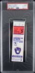 1982 Milwaukee Brewers American League Championship Series Game 5 Ticket Stub (PSA/DNA Slabbed)