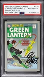1992 Gil Kane & Julius Schwartz Green Lantern Signed DC Cosmic Card (PSA/DNA Slabbed)