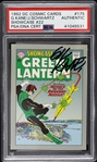 1992 Gil Kane & Julius Schwartz Green Lantern Signed DC Cosmic Card (PSA/DNA Slabbed)