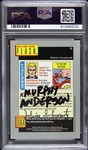 1992 Murphy Anderson & Julius Schwartz The Flash Signed DC Comics Card (PSA/DNA Slabbed)