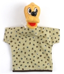 1950s Pluto Walt Disney 10" Hand Puppet