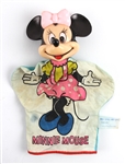 1950s Minnie Mouse Walt Disney 10" Hand Puppet