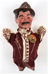 1940s Umbriago Jimmy Durante 9" Porcelain Bisque Hand-Painted Hand Puppet 