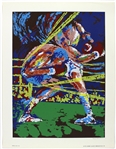 1975 Muhammad Ali "Ali Knockout" 20"x 26" Ted Tanabe Serigraph 