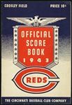 1943 Cincinnati Reds Official Score Book