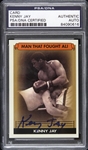 1960-1991 Kenny Jay American Wrestling Association Signed Trading Card (PSA/DNA Slabbed)