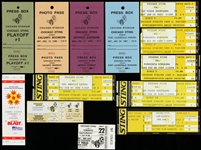 1980’s Chicago Sting Tickets, Ticket Stubs, Press Passes, and Photo Pass (Lot of 13)