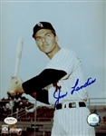 1957-64 Jim Landis Chicago White Sox Autographed 8x10 Color Photo *JSA*