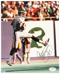 1985-1992 Al Toon New York Jets Signed 8"x 10" Photo *JSA*