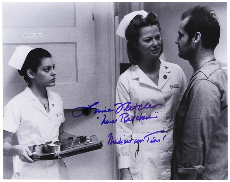 1975 Louise Fletcher One Flew Over the Cuckoos Nest Signed 11"x 14" Photo (JSA)