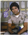 1977-1983 Erik Estrada CHIPS Signed 11"x 14" Color Photo (JSA)