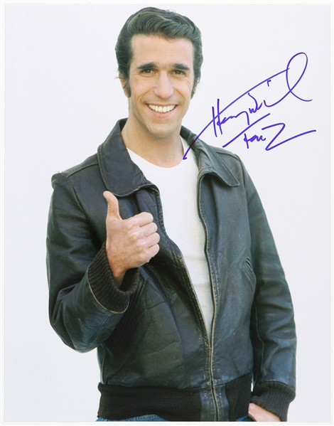 1974-1984 Henry Winkler Happy Days Signed 11"x 14" Photo (JSA)