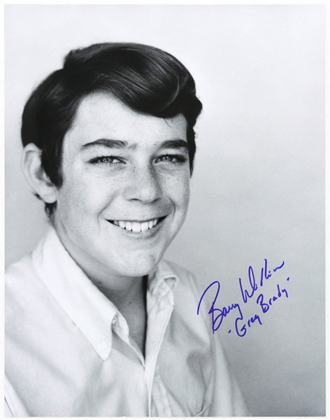 1969-1974 Barry Williams The Brady Bunch Signed 11"x 14" Photo (JSA)