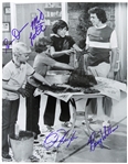 1969-1974 The Brady Bunch Multi-Signed 11"x 14" Photo (JSA)