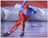1984-1994 Bonnie Blair Olympic Speed Skater Signed 11x 14 Photo (JSA)