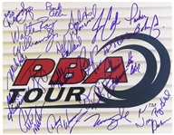 1980s-1990s Professional Bowlers Association Tour Multi-Signed 11"x 14" Photo (JSA)
