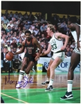 1977-1984 Marques Johnson Milwaukee Bucks Signed 11"x 14" Photo (JSA)