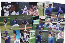 1970s-2000s Kansas City Royals Signed 8”x 10” Photos Including Willie Wilson, Gary Gaetti, Bob Melvin, and more (Lot of 90+)(JSA)