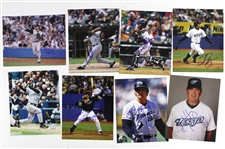 1990s-2000s Tampa Bay Rays Signed 8”x 10” Photos Including Jose Canseco and more (Lot of 8)(JSA)