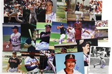 1970s-2000s California Angels Signed 8”x 10” Photos Including Reggie Jackson, Tim Foli, and more (Lot of 62)(JSA)