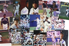 1980s-2000s Boston Red Sox Signed 8”x 10” Photos Including Jerry Reed, Bill Buckner, Jose Canseco, and more (Lot of 45+)(JSA)