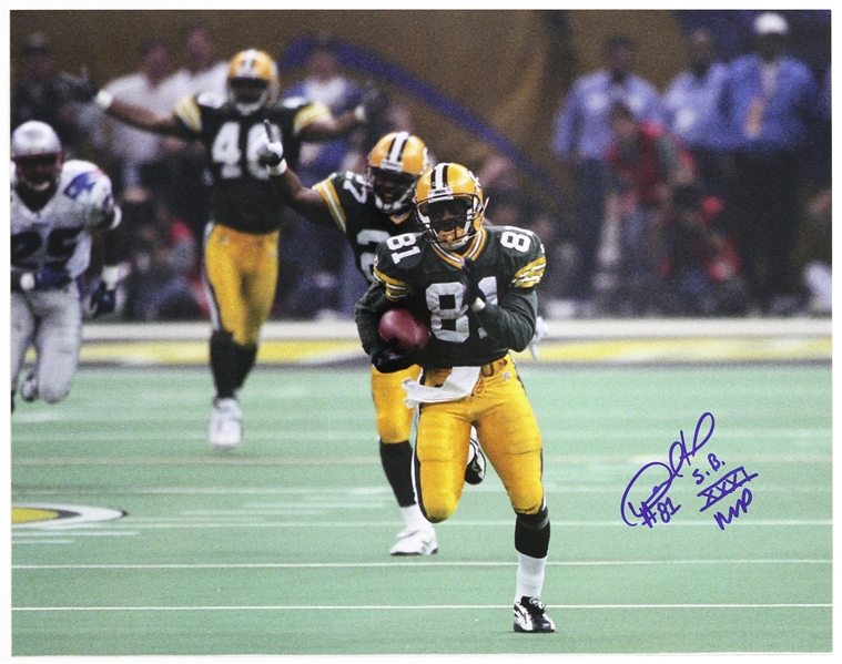 1999 Desmond Howard Green Bay Packers Signed 11"x 14" Photo (JSA)