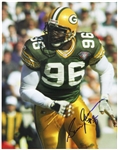 1994-1996 Sean Jones Green Bay Packers Signed 11"x 14" Photo (JSA)