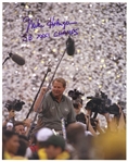 1992-1998 Mike Holmgren Green Bay Packers Signed 11"x 14" Photo (JSA)